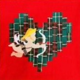 Saltwater Cupid - Fusible Applique Pillow Pattern - FREE!