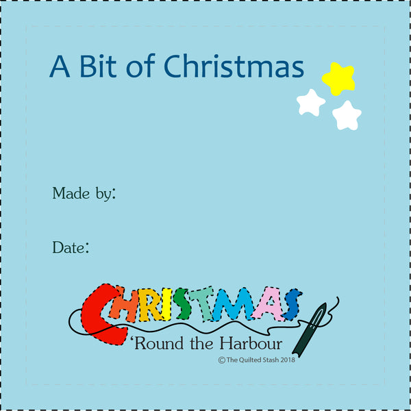 "A Bit of Christmas" Tree Skirt Pattern