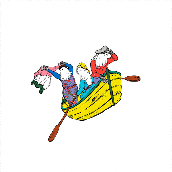 Scrappy Mummers Panels