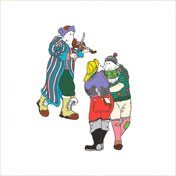 Scrappy Mummers Panels