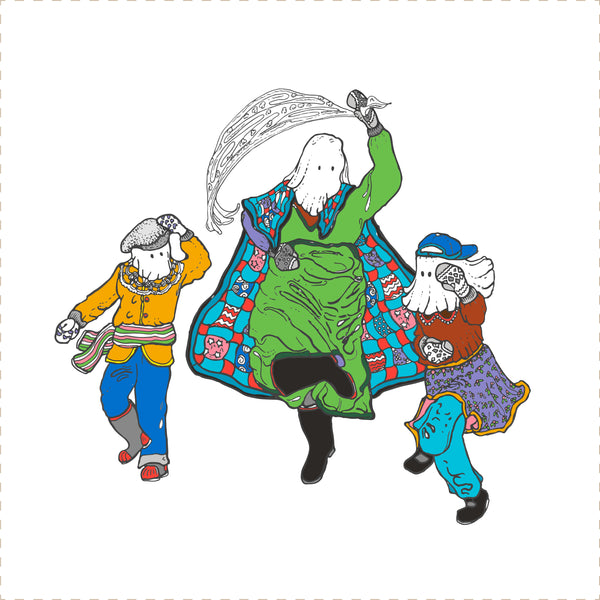 Scrappy Mummers Panels