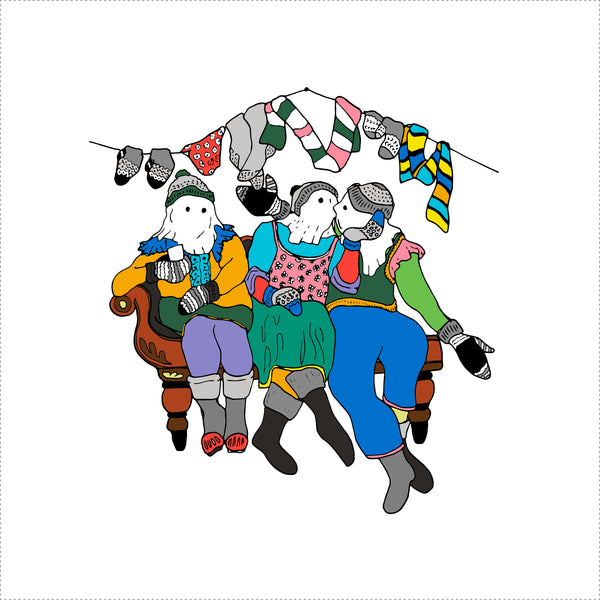 Scrappy Mummers Panels