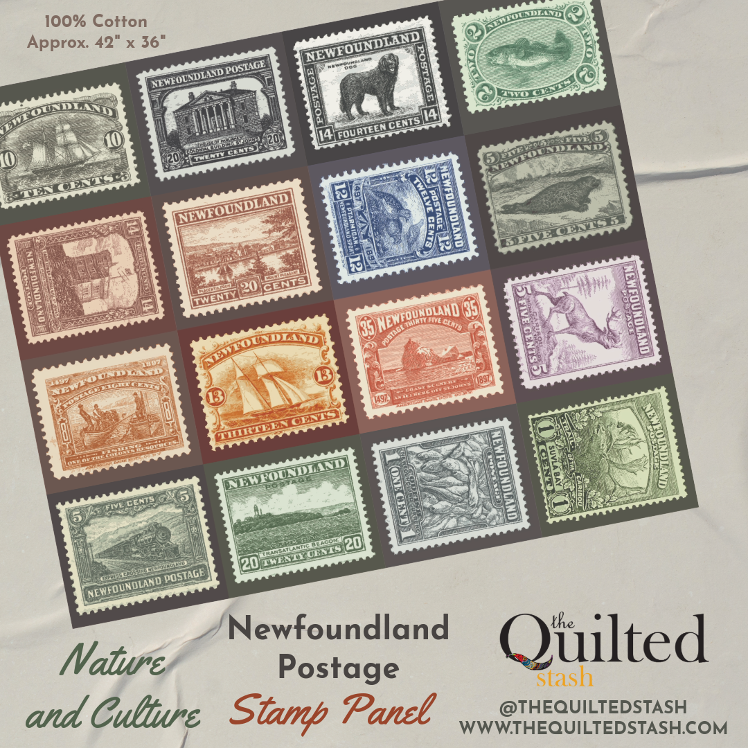 Newfoundland Postage Stamp Full Panel: Nature and Culture
