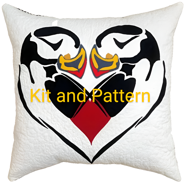 Be Still my Puffin Heart Kit (includes pattern)