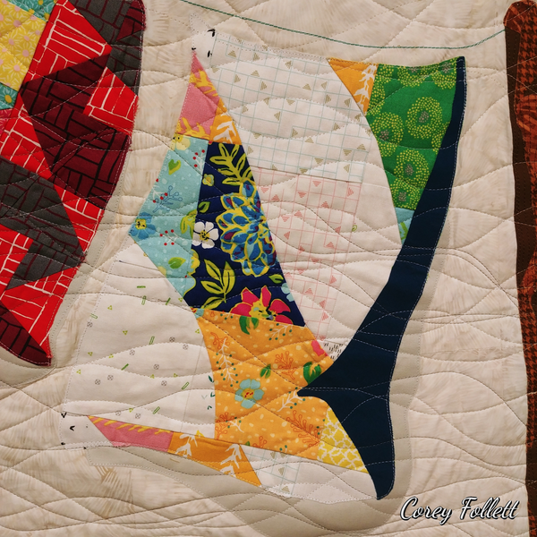 "Some Day on Quilts" Wall Hanging Pattern